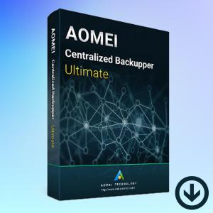 AOMEI Centralized Backupper Ultimate Package PC＆サーバー台数無制限 [ダウンロード版] / 集中管理型バックアップソフトの最上位版