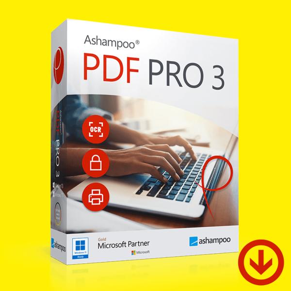 Ashampoo PDF Pro 3【ダウンロード版】永続ライセンス Windows