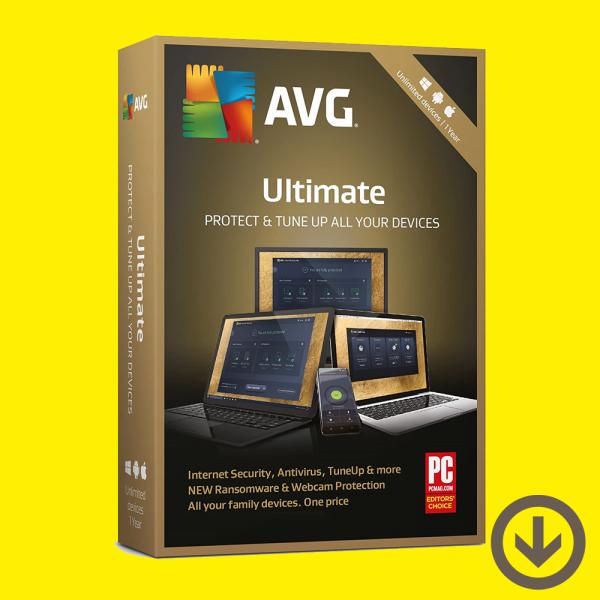 AVG アルティメット (1年/5台用) [ダウンロード版] | Windows/Mac/Andro...