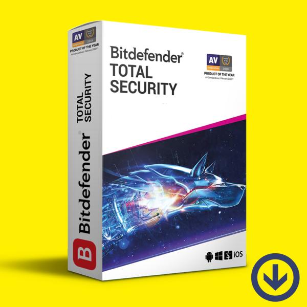 Bitdefender トータルセキュリティ (1年/10台用) [ダウンロード版] | Windo...