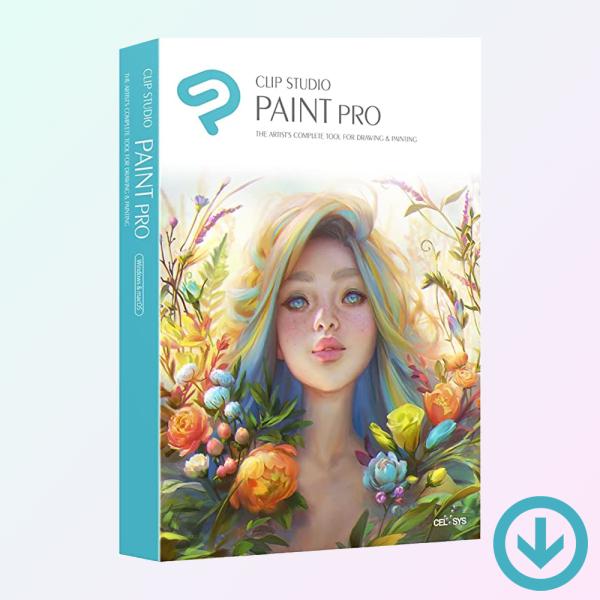 Clip Studio Paint Pro 永続ライセンス [ダウンロード版] Windows/Ma...