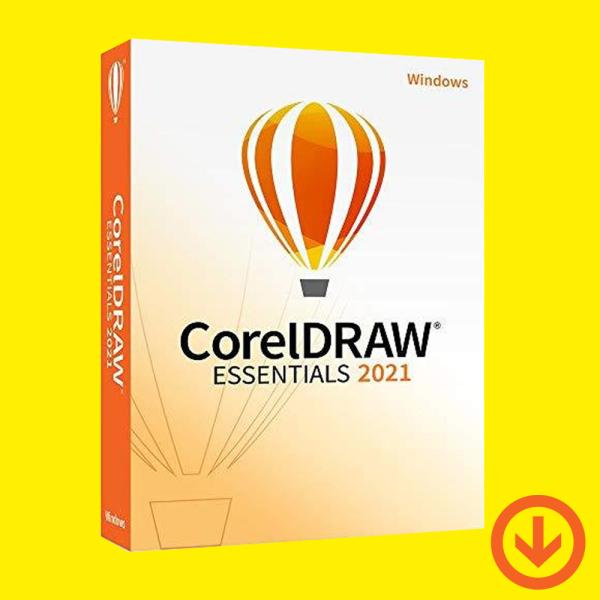 CorelDRAW Essentials 2021【ダウンロード版】永続ライセンス Windows ...