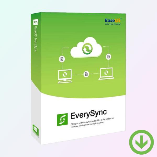 EaseUS EverySync 最新版 永久ライセンス [ダウンロード版] / ファイル同期、バッ...