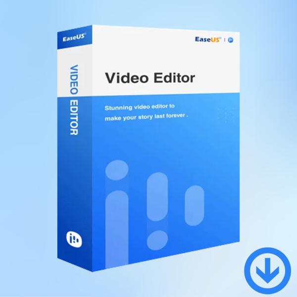 EaseUS Video Editor 最新版 永久ライセンス + 生涯無料アップグレード付 (Wi...