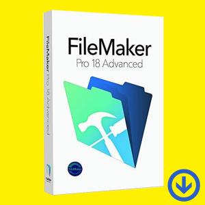 FileMaker Pro 18 Advanced永続ライセンス Mac・Windows対応 / 日本語版