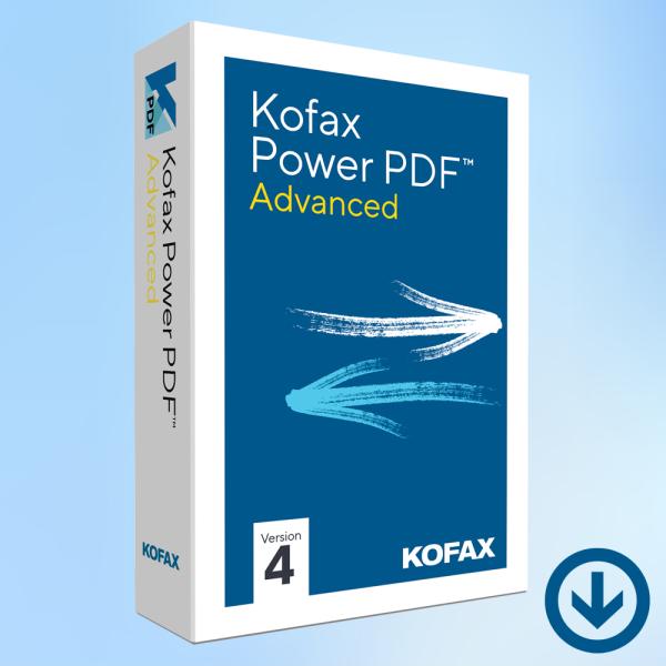 Kofax Power PDF 4.0 Advanced Windows版【ダウンロード版】/ 直感...