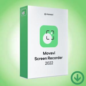 Movavi Screen Recorder 2022 日本語版【ダウンロード版】/ ワンクリックで Windows の画面を録画！