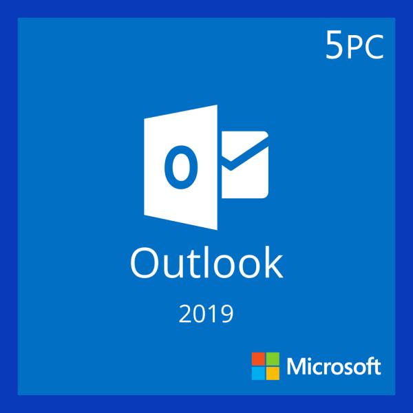 Outlook 2019 PC5台 永続ライセンス [オンラインコード版] / 日本語版 Windo...