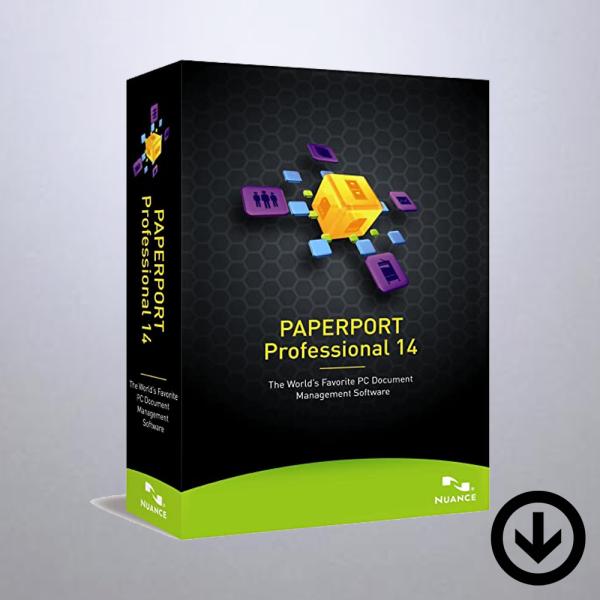 Nuance PaperPort Professional 14.5 Windows版 英語版【ダウ...