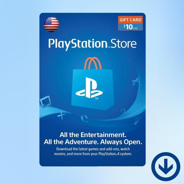 【コード通知】PlayStation Network Card $10 / プレイステーション ネッ...