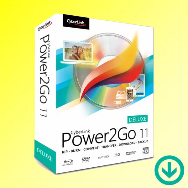 CyberLink Power2Go 11 Deluxe (Windows用) [ダウンロード版] ...