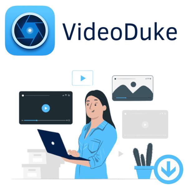 VideoDuke 日本語版 永久ライセンス [ダウンロード版] / 最高の Mac 用動画ダウンロ...