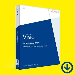 Microsoft Visio Professional 2013 日本語 (ダウンロード版) / 1PC マイクロソフト｜allkeyshopjapan