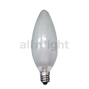 旭光電機工業 アサヒ シャンデリア電球 E12口金 クリヤー 25W