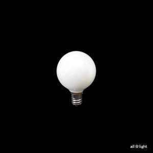 旭光電機工業 アサヒ ボール球 ホワイト E26口金 直径40mm