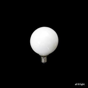 旭光電機工業 アサヒ ボール球 ホワイト E17口金 直径50mm