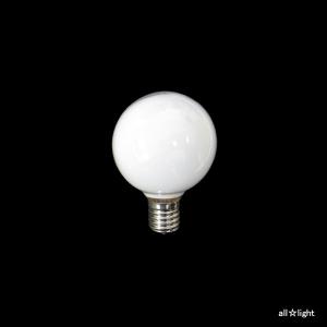 旭光電機工業 アサヒ ボール球 ホワイト E17口金 直径50mm