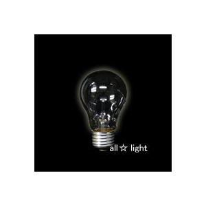 旭光電機工業 アサヒ 一般球（一般電球） クリヤー 100V 40W形