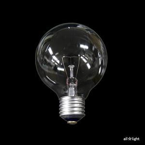 旭光電機工業 アサヒ ボール球 クリヤー E17口金 直径50mm