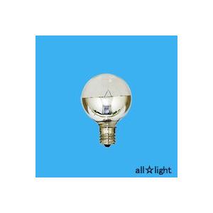 アサヒ　シルバーボールランプ　Ｅ１７口金　直径５０ｍｍ（Ｇ５０）　１０Ｗ　Ｎミラー　G50 E17 110V-10WNミラー｜alllight