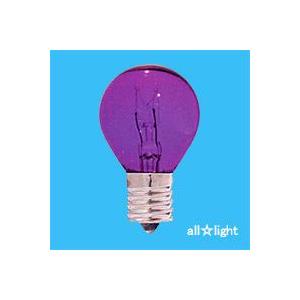 旭光電機工業 アサヒ 耐熱透明カラー 一般球（カラー電球） E26口金