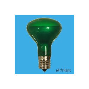旭光電機工業 アサヒ カラーミニレフランプ 耐熱カラー R40 15W