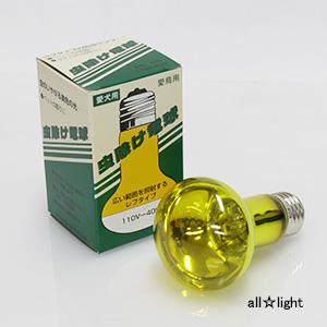 アサヒ　虫除け電球 ４０Ｗ（被膜なし・屋内用） Ｅ２６口金 Ｒ６２