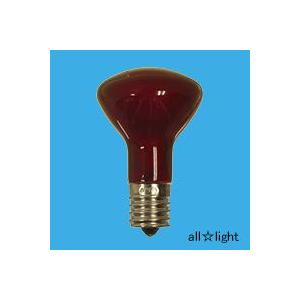 旭光電機工業 アサヒ カラーミニレフランプ 耐熱カラー R45 30W