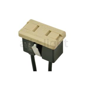 神保電器（JIMBO） 日本間用コンセント 単線専用 2P 15A 125V 扉付