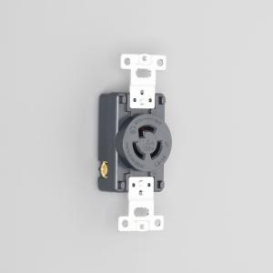 アメリカン電機 接地形2P 20A 250V 引掛形埋込コンセント 3220-L6