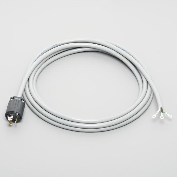 アメリカン電機　接地形2P 15A 250V　引掛形15Aプラグ付コードセット　3122N-CS