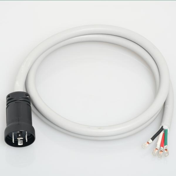 アメリカン電機　接地形3P 60A 250V　引掛形60Aプラグ付コードセット　4622E-CS