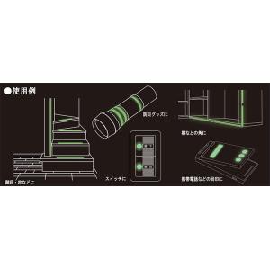 エルティーアイ 高輝度蓄光テープ アルファフラ...の詳細画像4