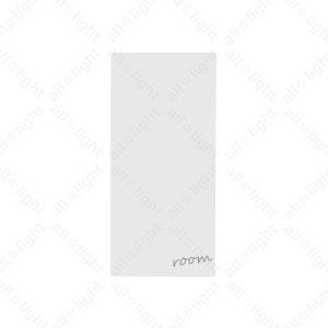 神保電器　artificシリーズ 埋込スイッチ操作板 3路・4路用 ネーム入り(印刷ネーム:room...