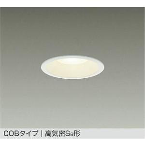 DAIKO　LEDダウンライト(軒下兼用) 白熱灯60W相当 (LED内蔵) φ100mm 電球色 2700K　DDL-6102YW｜alllight