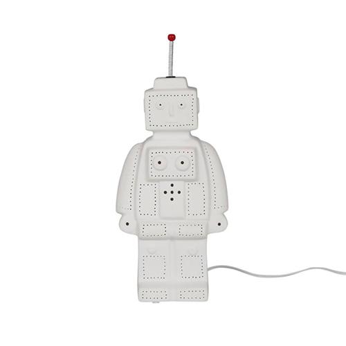 DULTON　ダルトン PORCELAIN ROBOT LIGHT MAT WHITE フロアライト...