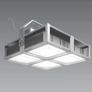 ENDO　LED軽量小型シーリングライト 44000タイプ 5000K 無線 メタルハライドランプ1000W相当 無線調光 シルバー　EFG5500SB （ランプ付）｜alllight