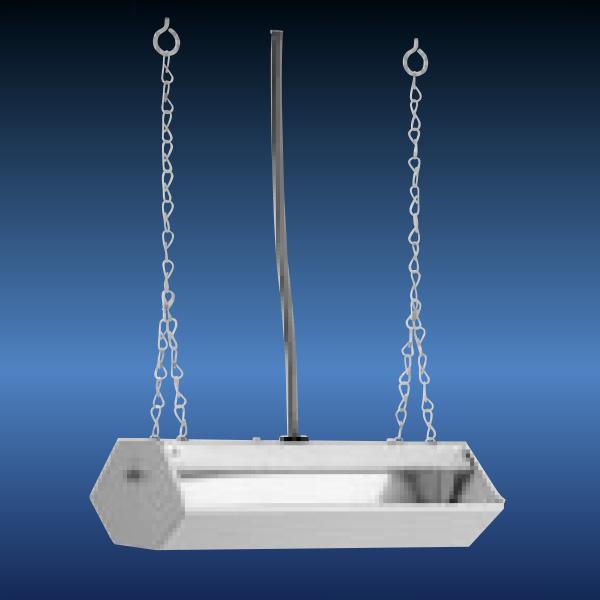 英光ライティング　吊下げ形殺菌灯器具 工場・倉庫用(ランプ付) 100V 50Hz 6Wタイプ GL...