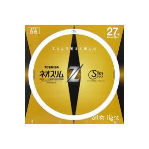 東芝　ネオスリムＺ　高周波点灯専用蛍光ランプ（蛍光灯）　環形　２７形　３波長形白色　FHC27EW-Z｜alllight