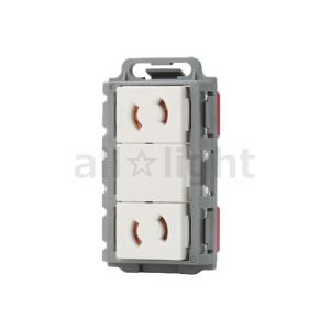 神保電器 神保電器 組み合わせ型露出ボックス CSB-F3N-PW用枠