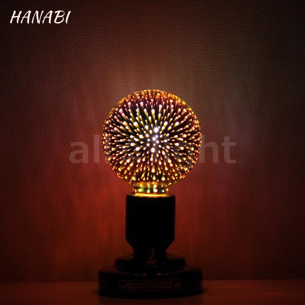 日本グローバル　LED電球 インテリア用LED電球 HANABI（はなび） ボール電球形 G95(外...