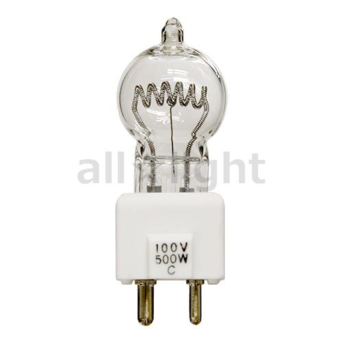 USHIO　光学機器・舞台照明用 ハロゲンランプ(電球) 100V 500W GY9.5口金 12,...