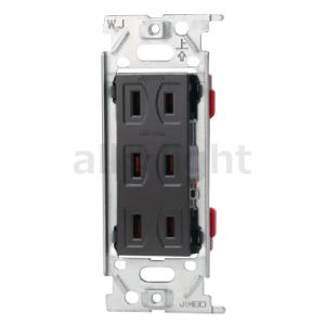 神保電器（JIMBO） NKシリーズ配線器具 埋込ダブルコンセント シボ加工