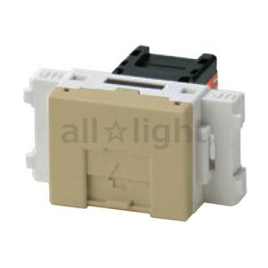 神保電器（JIMBO） LAN用埋込モジュラージャック Cat6A対応 LAN文字 