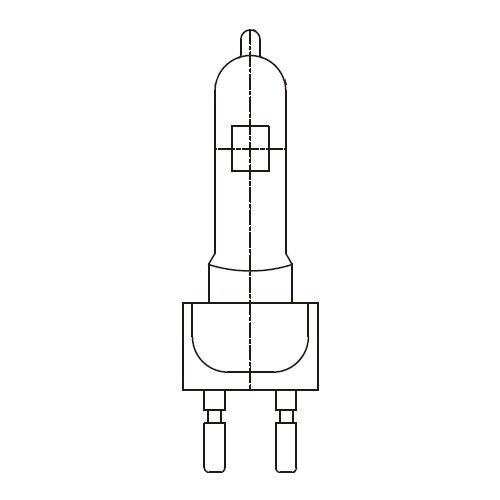 冨士電球　ハロゲン電球 ＪＳ（ＪＩＳ名称：ＪＰ）　ステージ・スタジオ用大型タイプ　Ｇ２２口金　１００...