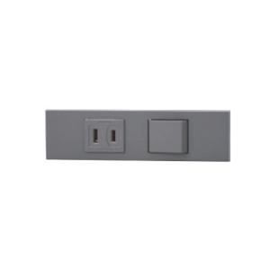 KAG-2605　家具・機器用コンセント+USBコンセント セット（PW色） 楽天市場】【JIMBO】神保電器NKシリーズ配線器具家具・機器用