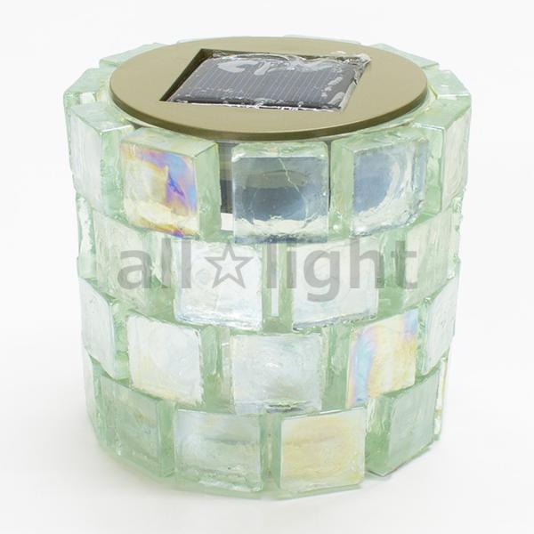 キシマ　インテリアガーデンソーラーライト　Igloo/イグルー　ガラス：クリアー　夜間自動点灯　防雨...