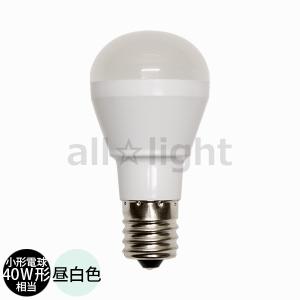 東芝　LED電球　ミニクリプトン形　下方向タイプ　断熱材施工器具対応　小形電球40W形相当　E17口金　昼白色　全光束440lm　LDA4N-H-E17/S/40W2｜alllight