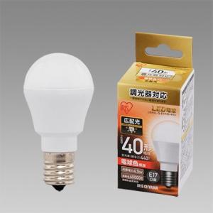 アイリスオーヤマ　エコハイルクス　LED電球　小形電球形　調光器対応　小形電球40形相当　電球色相当...