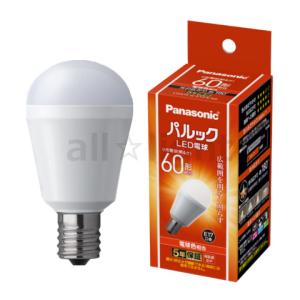 Panasonic パルック LED電球 E17 40W相当 6個セット Amazon | パナソニック ミニクリプトン型 パルック LED電球 口金